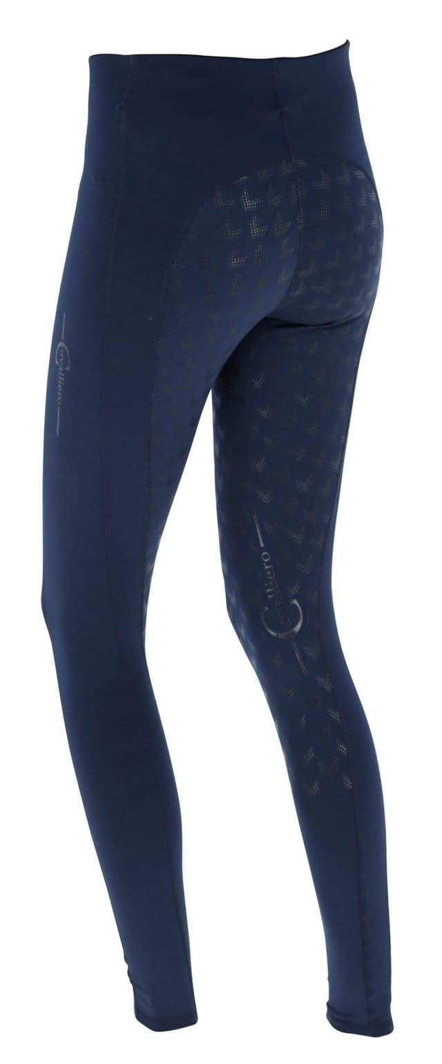 Legginsy jeździeckie Equona, damskie, granatowy, Covalliero