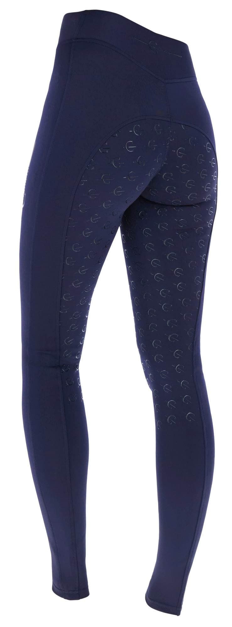 Legginsy jeździeckie ClassicStar, damskie, granatowy, Covalliero