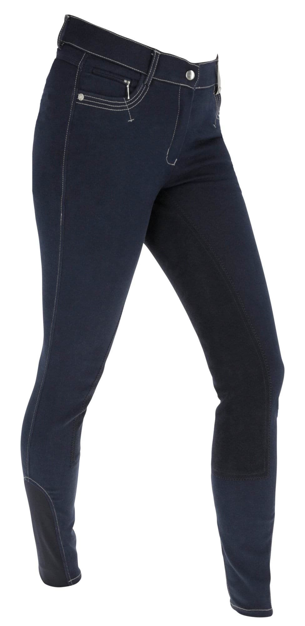 Bryczesy BasicPlus LS, damskie, niebieski, Covalliero