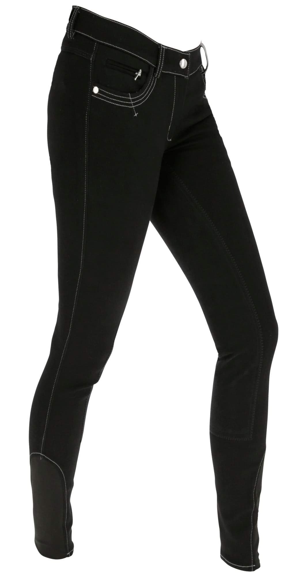 Bryczesy BasicPlus LS, damskie, czarny, Covalliero