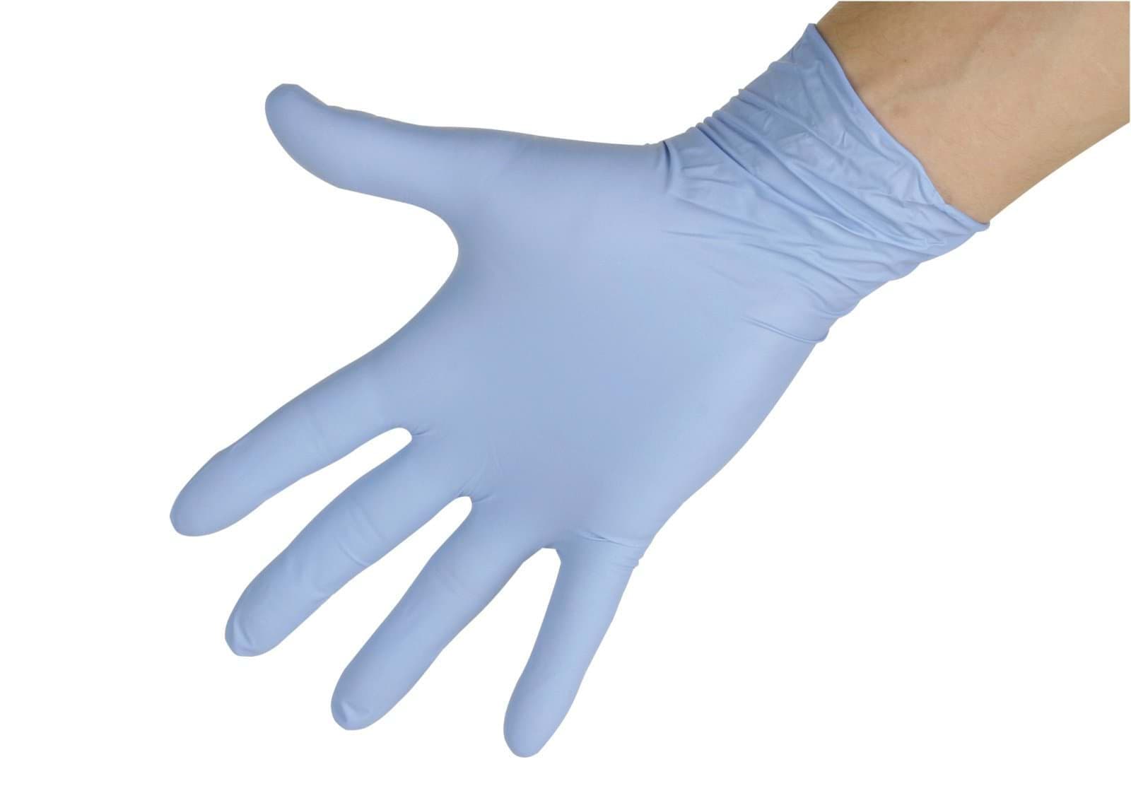 Rękawice nitrylowe Nitrile Top Pro, niebieski, 100 szt., Kerbl