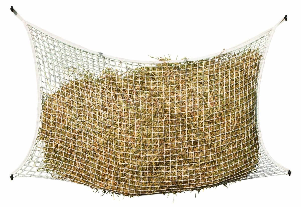 Siatka na siano dla konia, biały, 160 x 100 cm, oczko 3 cm, Kerbl