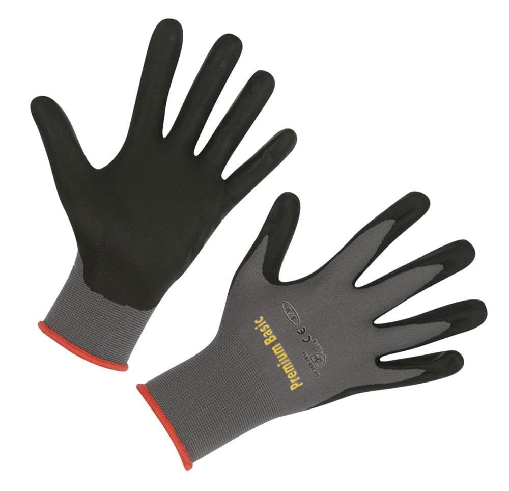 Rękawice robocze Premium Basic, rozmiar 10, Kerbl