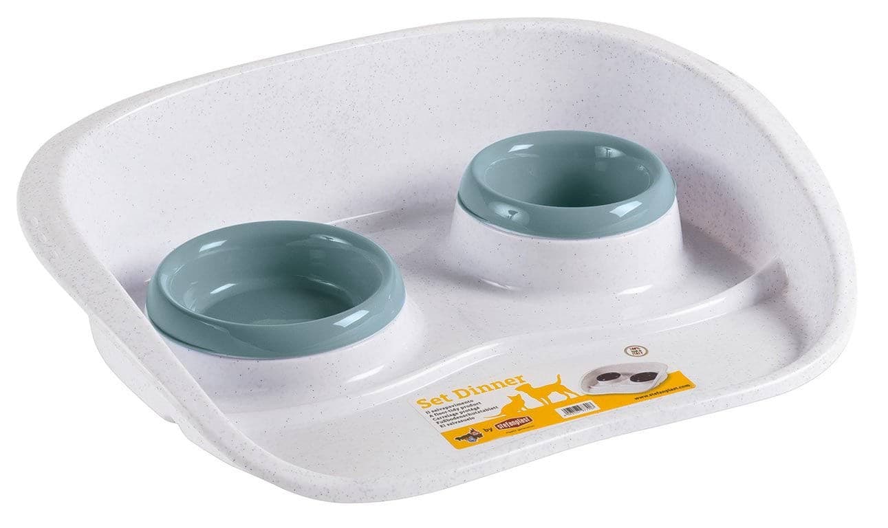 Podstawka z miskami , 1 x 300 ml, 1 x 250 ml, Kerbl