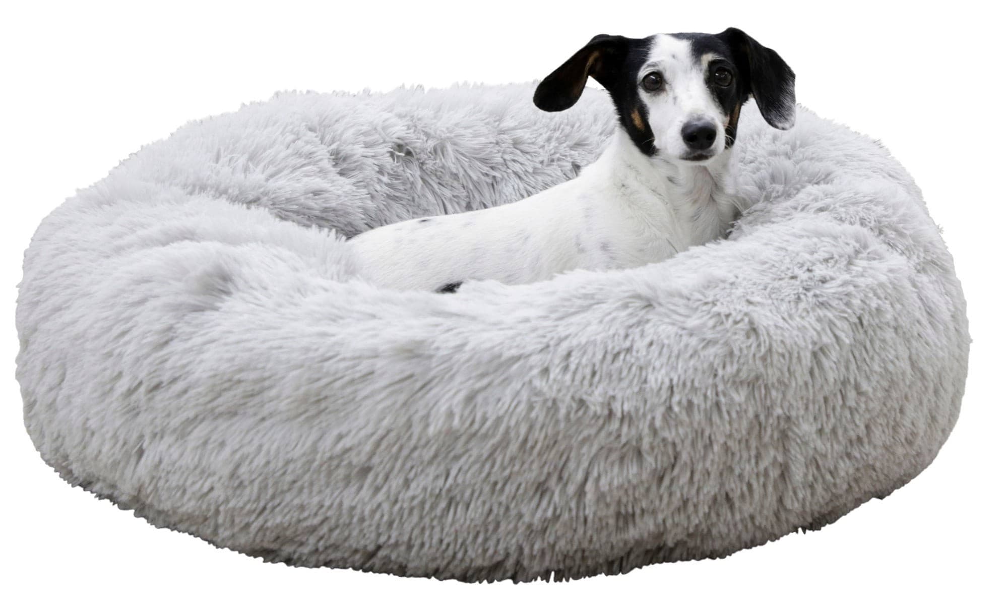 Legowisko dla psa Fluffy, jasnoszare, 18 cm Ø 60 cm, Kerbl