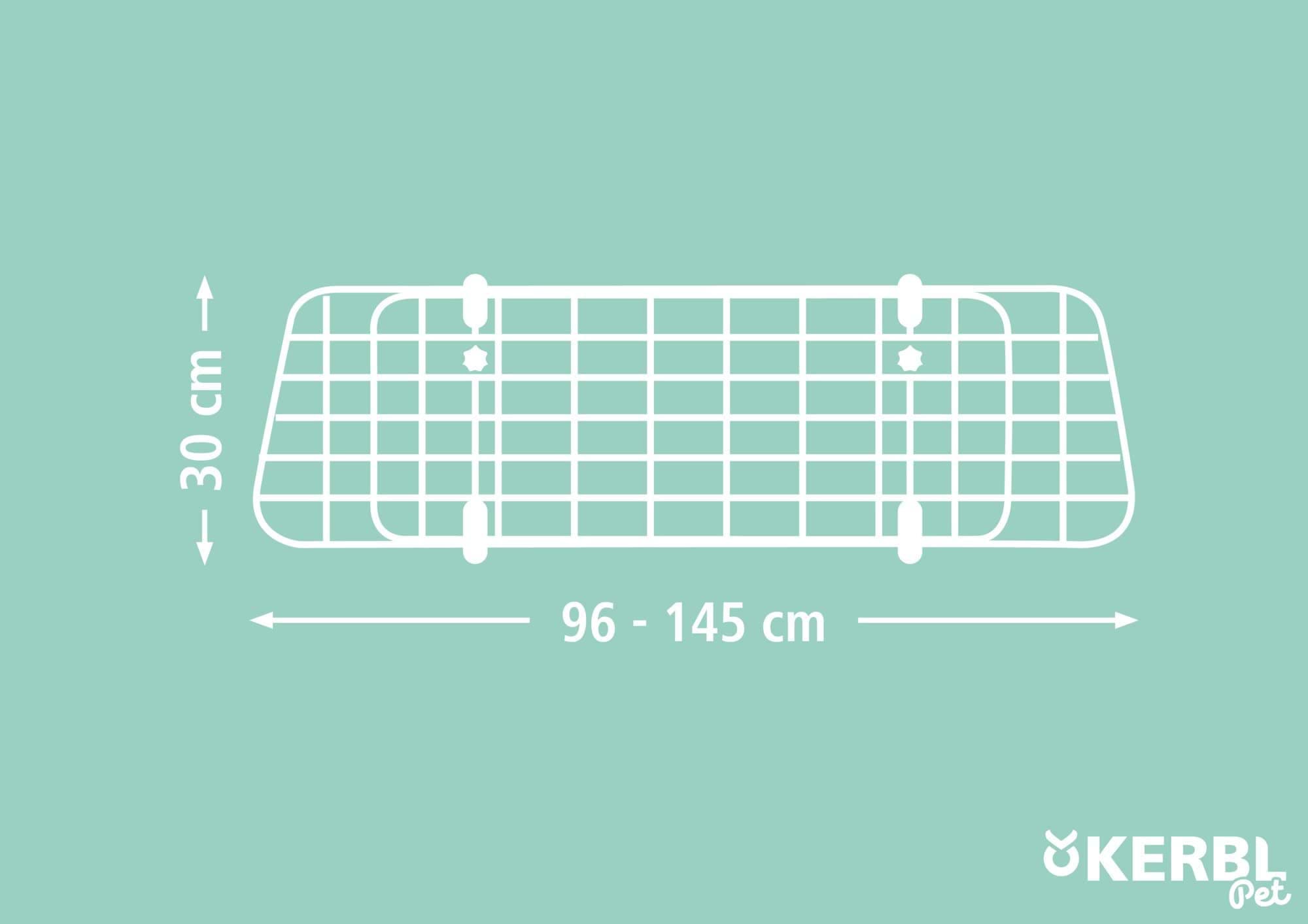 Kratka samochodowa dla psa, 30 x 96-145 cm, Kerbl