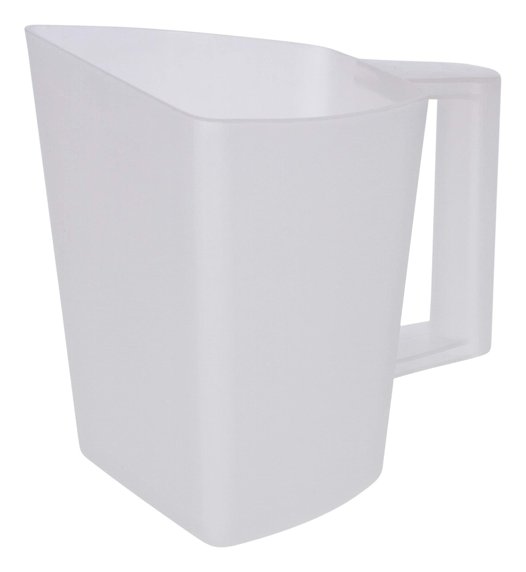 Miarka z uchwytem do paszy, 2 l, przeźroczysty, Kerbl