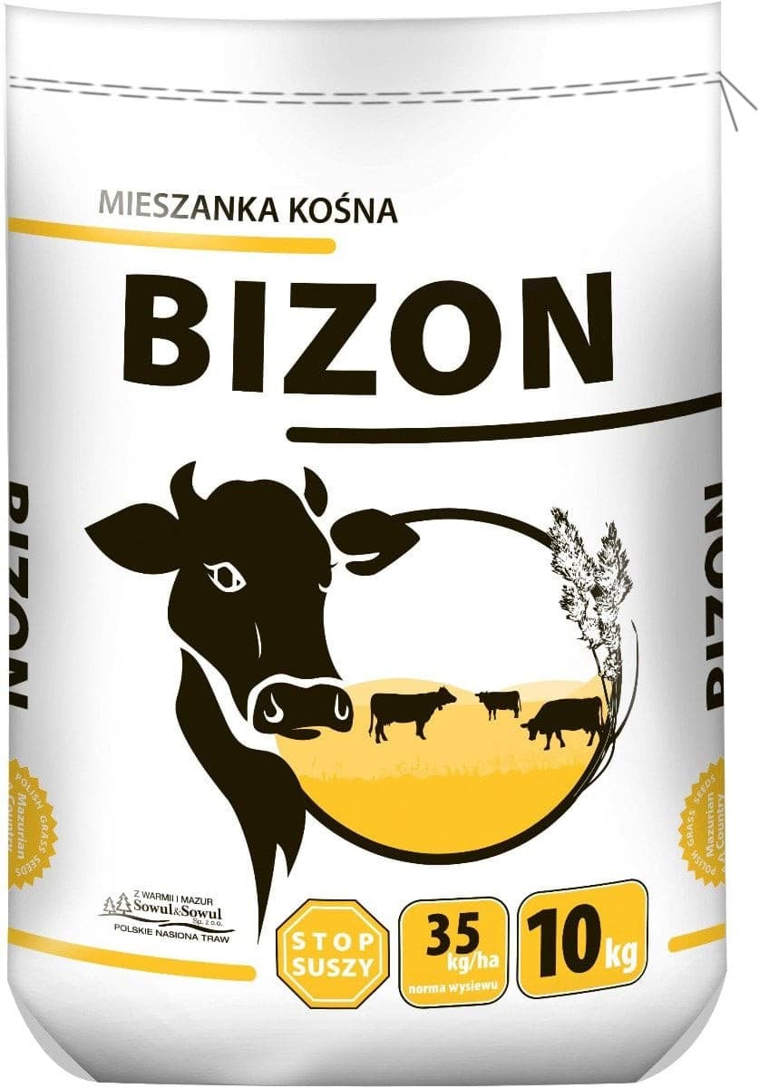 Mieszanka traw kośna Bizon, 10 kg, Sowul & Sowul