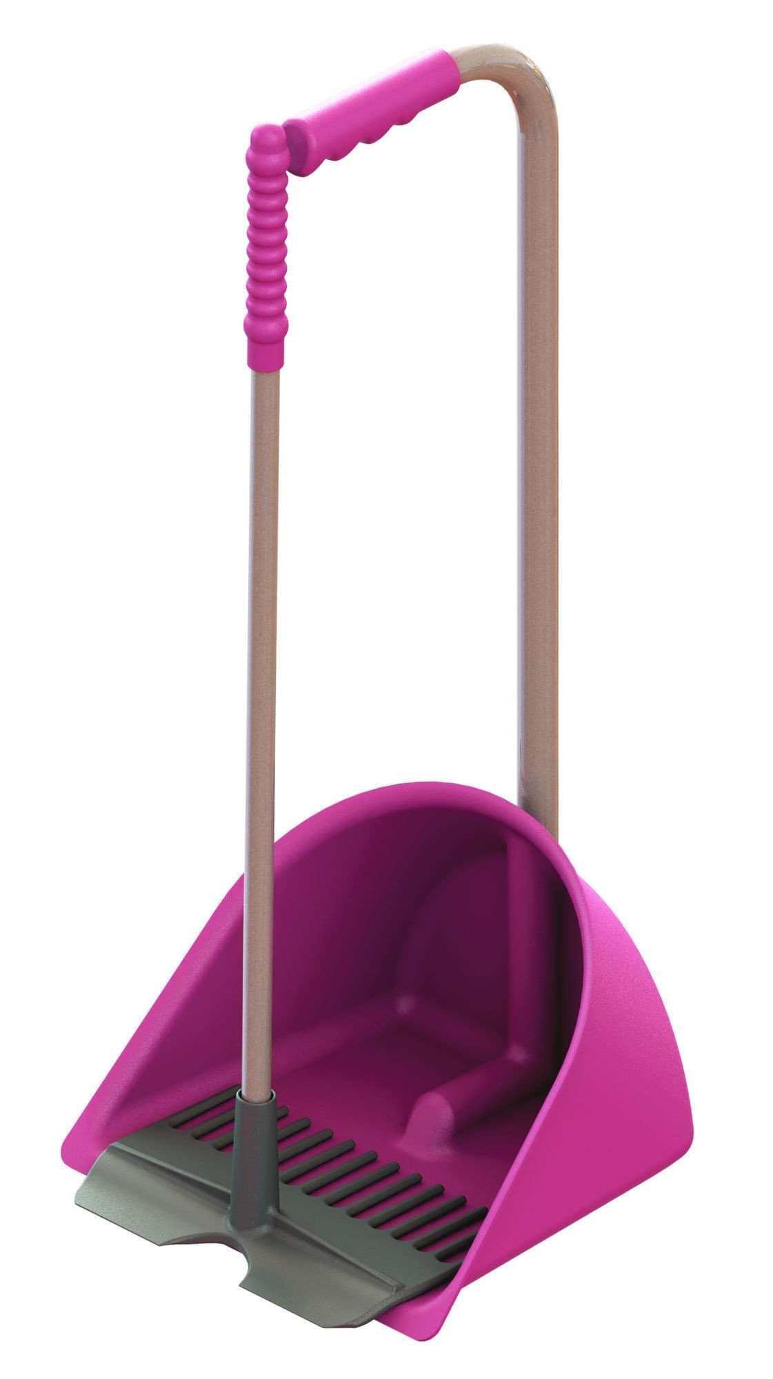 Zestaw do sprzątania w stajni Mistboy, różowy, 60 cm, Kerbl