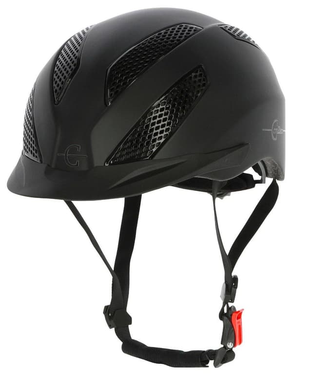 Kask jeździecki eXite, czarny, Covalliero