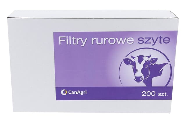 Filtry rurowe do mleka, szyte, różne rozmiary, 200 szt., Can Agri