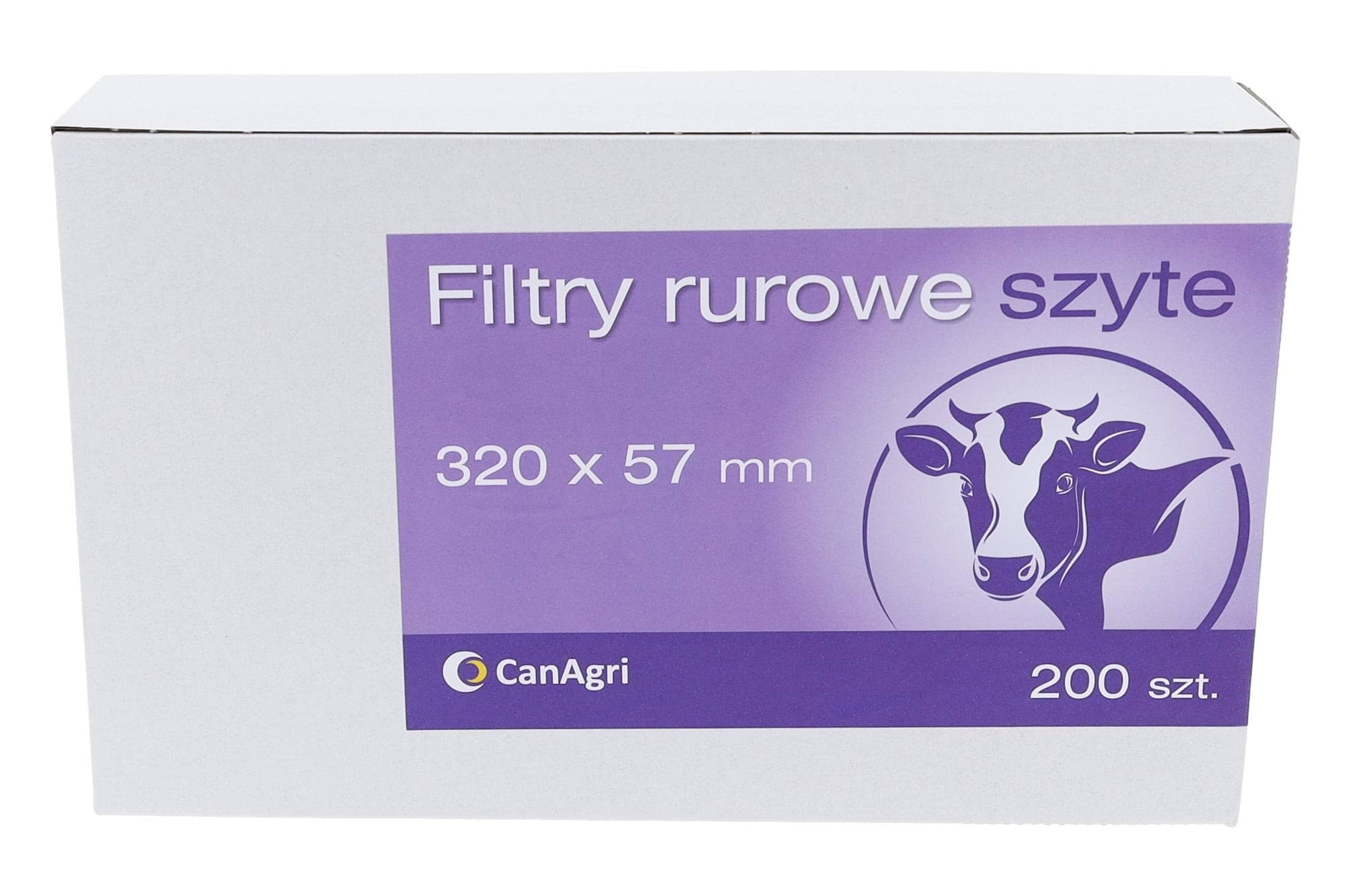Filtr rurowy do mleka, 320 x 57 mm, 200 szt., Can Agri