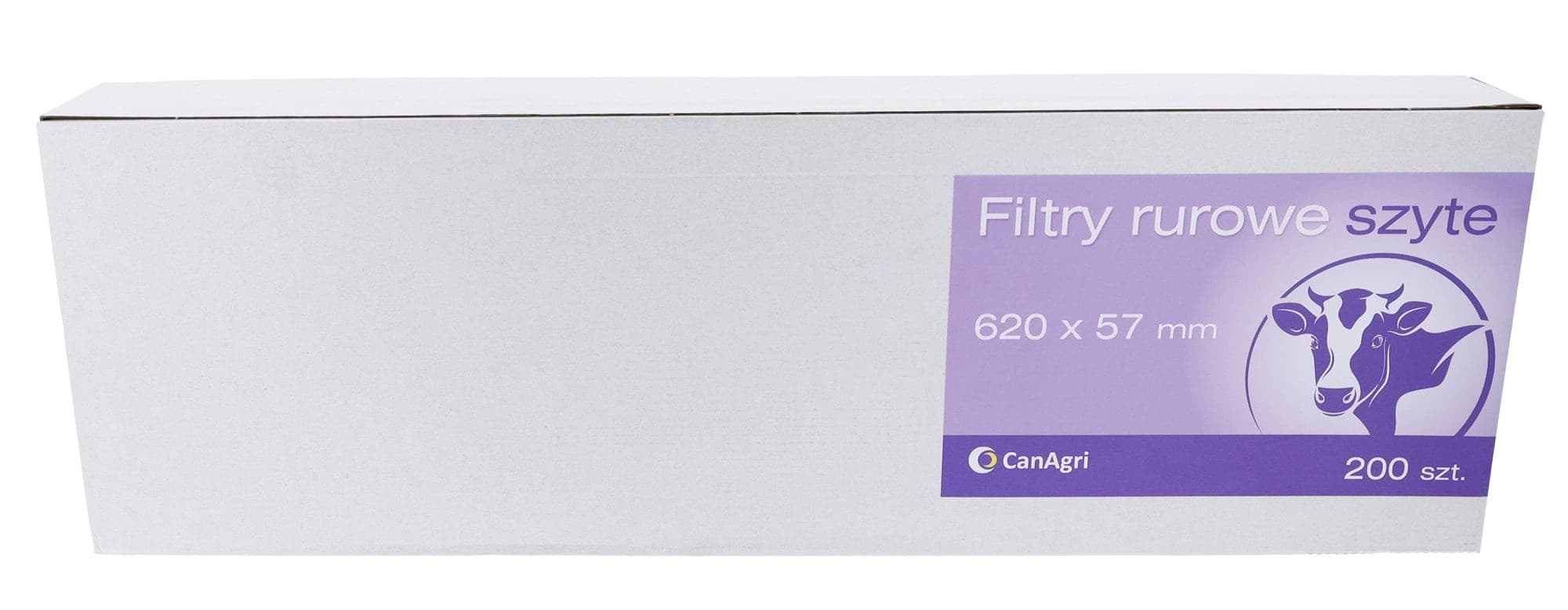 Filtr rurowy do mleka, 620 x 57 mm, 200 szt., Can Agri