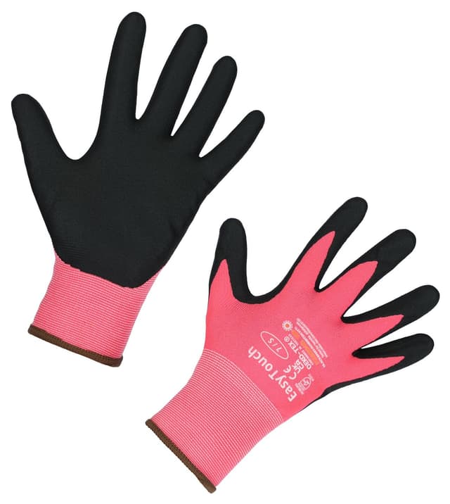 Rękawice robocze EasyTouch Lady, różowe, rozmiar 9, Kerbl