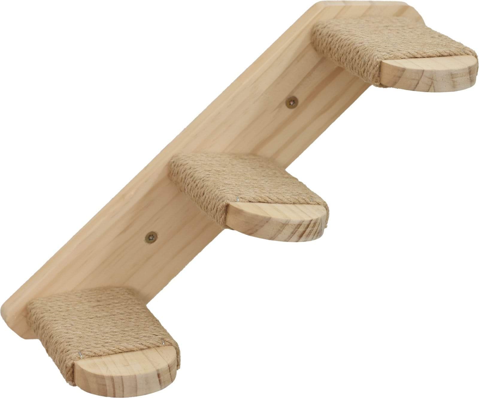 Drewniana drabinka dla kota, długość 38 cm, z jutą, Kerbl