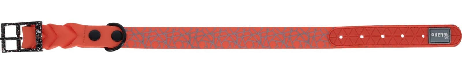 Obroża dla psa Puno, 56 - 65 cm, 25 mm, pomarańczowy, Kerbl