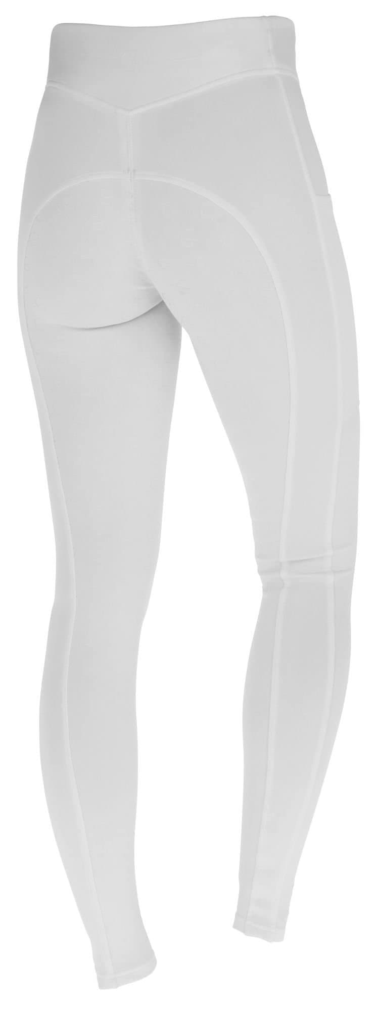 Legginsy jeździeckie ClassicStar, damskie, biały, Covalliero