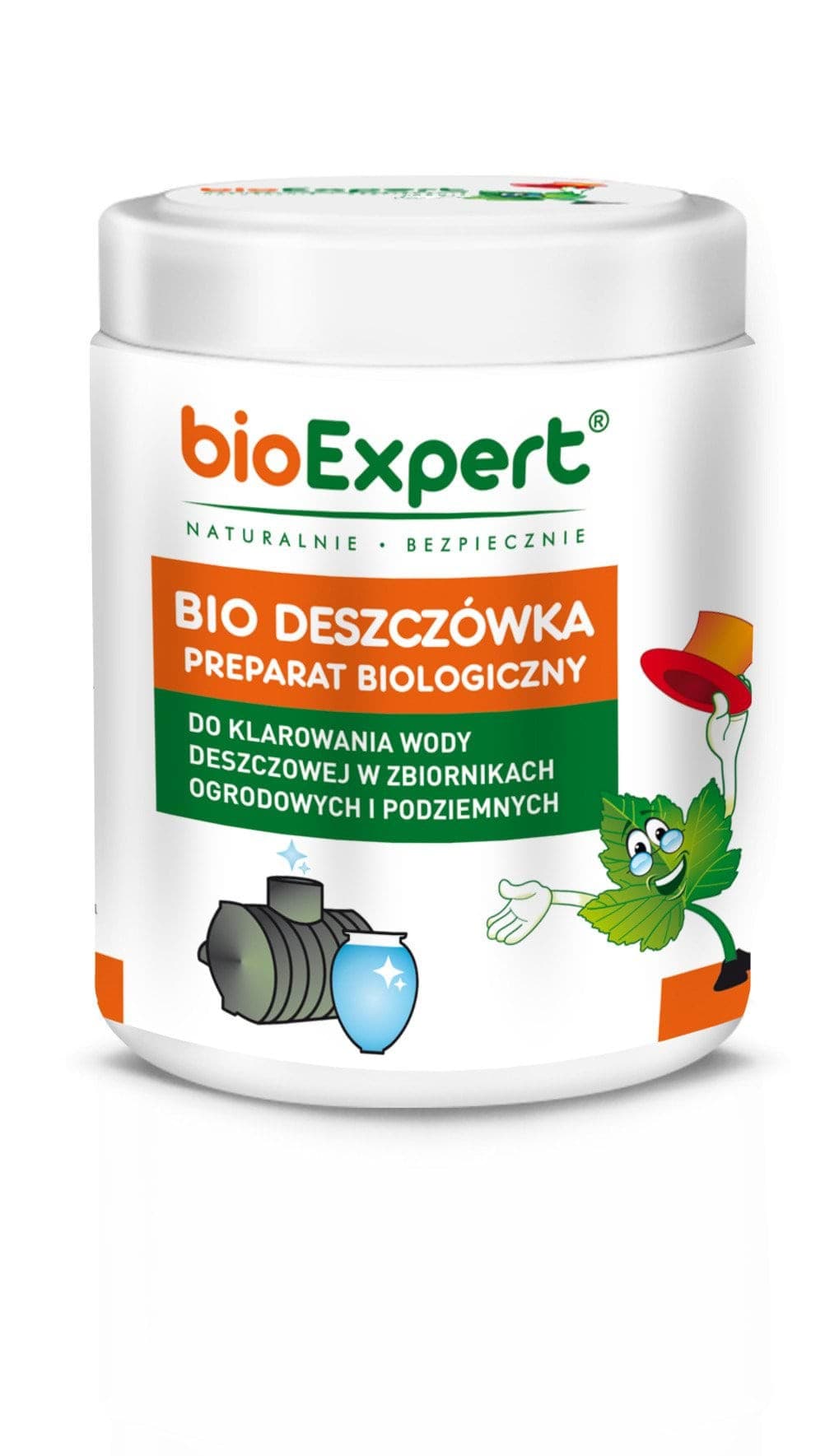 Preparat do klarowania deszczówki, Bio Deszczówka, 450 g, Bio Expert