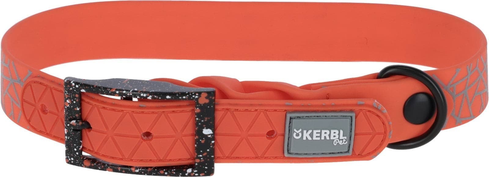 Obroża dla psa Puno, 56 - 65 cm, 25 mm, pomarańczowy, Kerbl