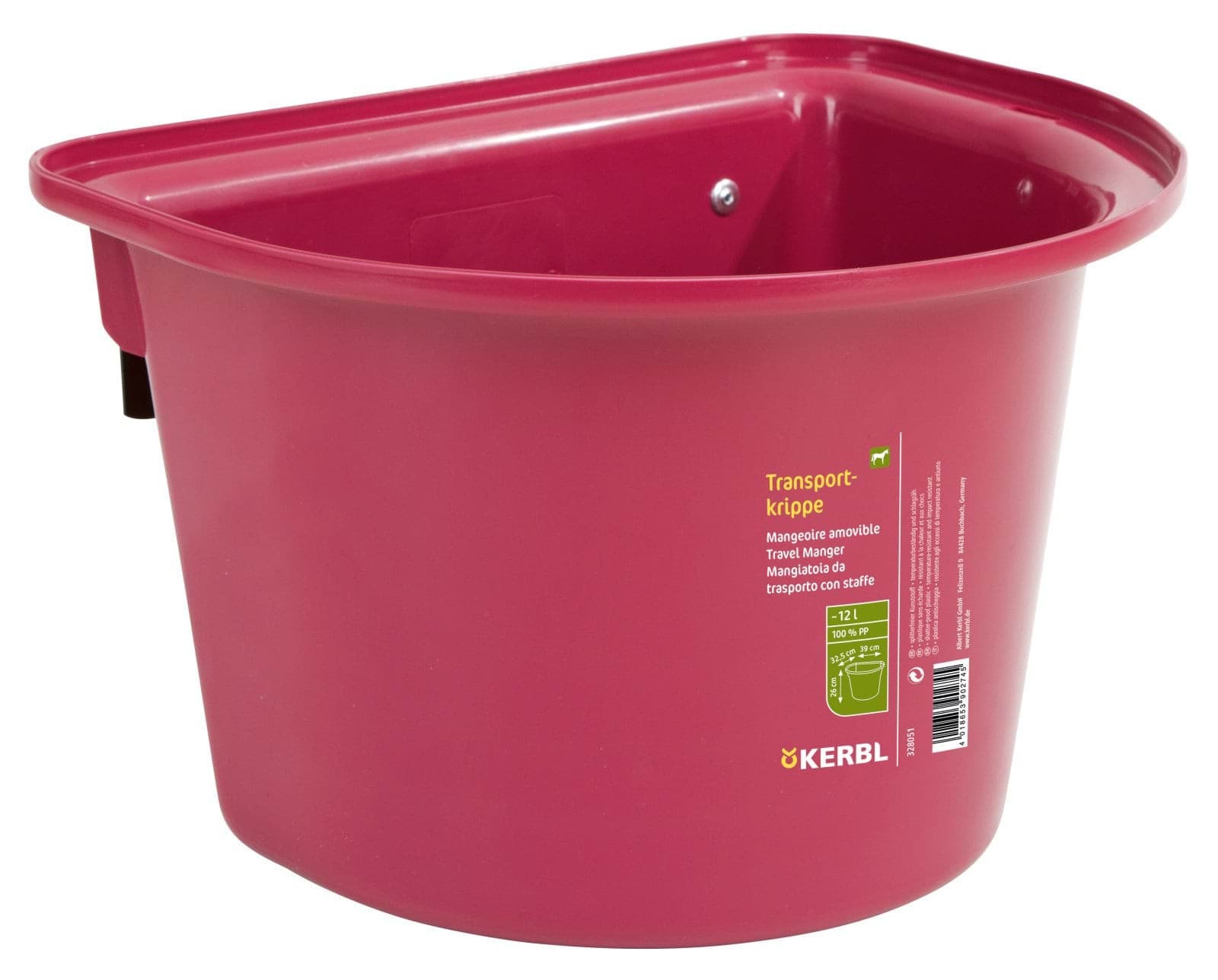 Żłób na paszę z zawiesiem, 12 l, Kerbl