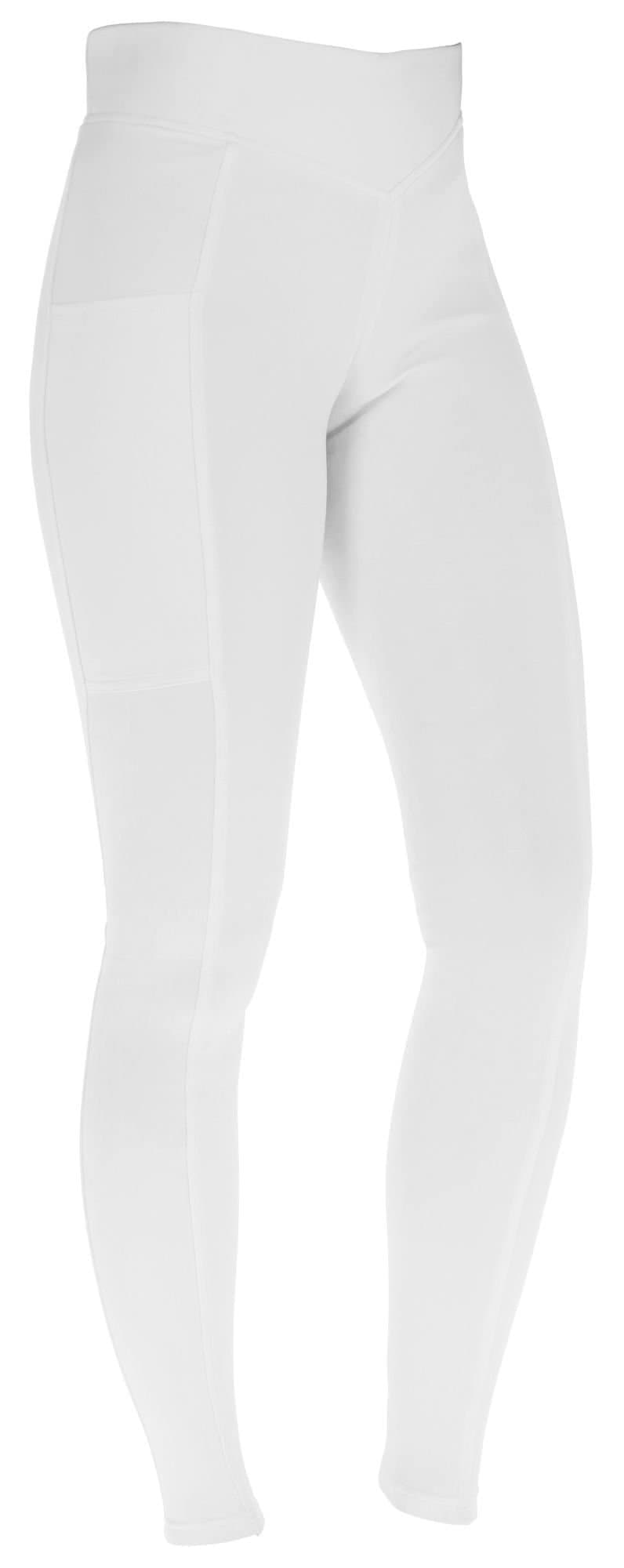 Legginsy jeździeckie ClassicStar, damskie, biały, Covalliero