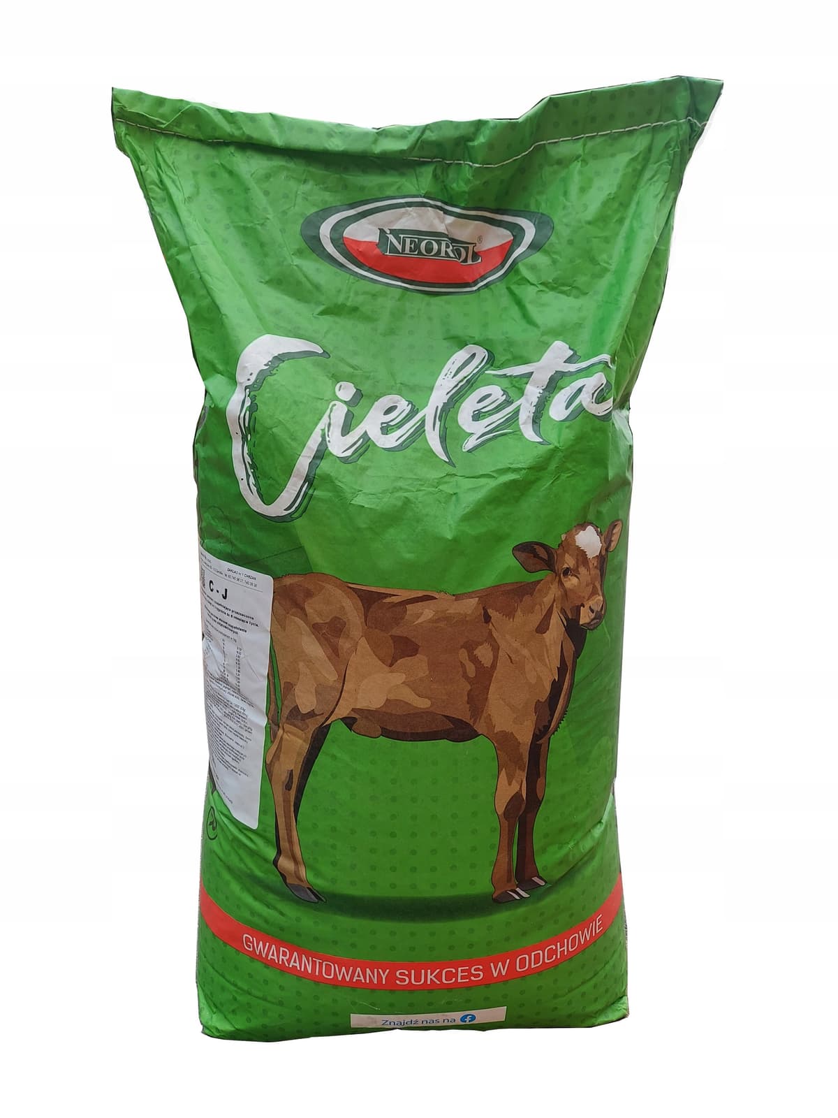 Mieszanka CJ, pasza dla cieląt, granulat 25KG, NEOROL
