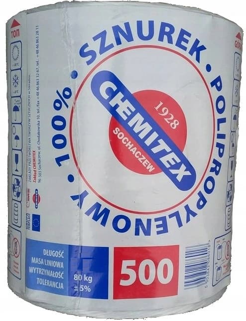 SZNUREK ROLNICZY CHEMITEX, 1300tex, 3000m, 4kg 1szt.