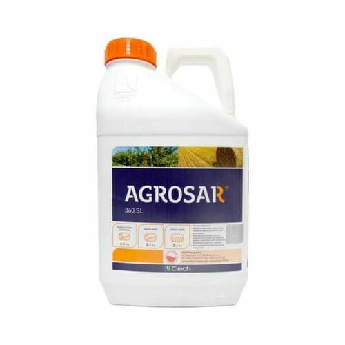 Herbicyd totalny Agrosar 360SL, 5L, glifosat