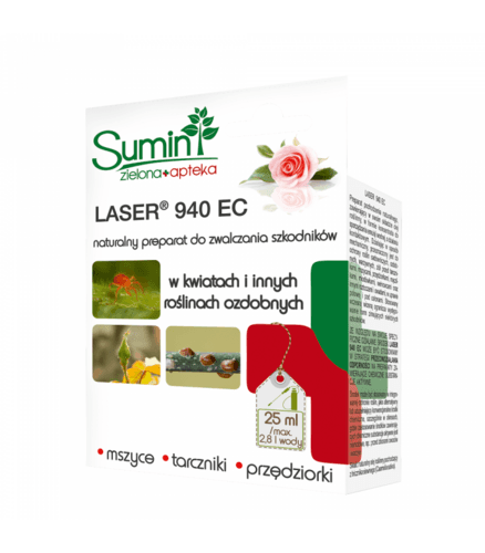 Sumin Laser 940 EC 25ml zwalcza szkodniki warzyw, ziół, owoców