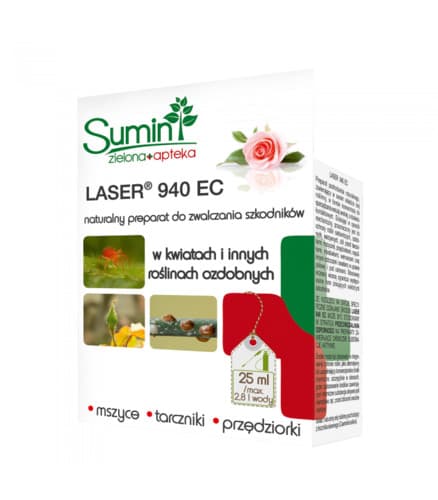 Sumin Laser 940 EC 50ml zwalcza szkodniki warzyw, ziół, owoców