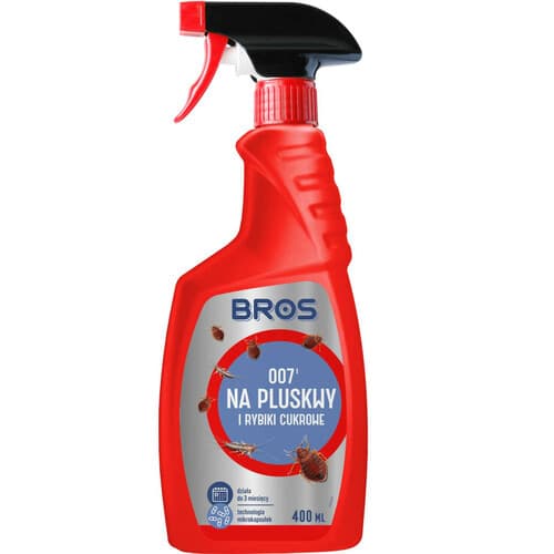 Bros 007 na pluskwy i rybiki cukrowe 400ml