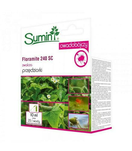 Sumin Floramite 240SC 10ml / owadobójczy na przędziorka
