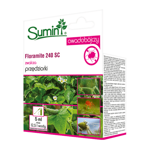 Sumin Floramite 240SC  5ml / owadobójczy na przędziorka