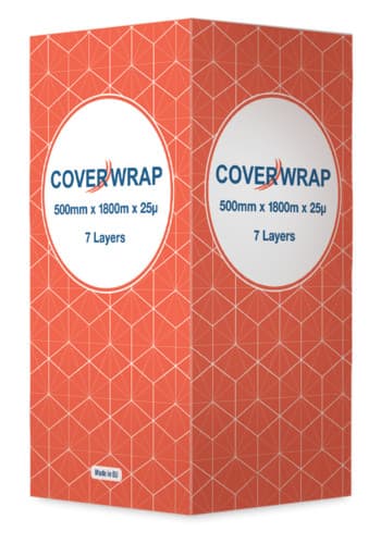 Folia do bel 500 Coverwrap biała 1800m/25 mikronów