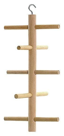 Drabinka dla papug, drewniana, 25 cm, Kerbl