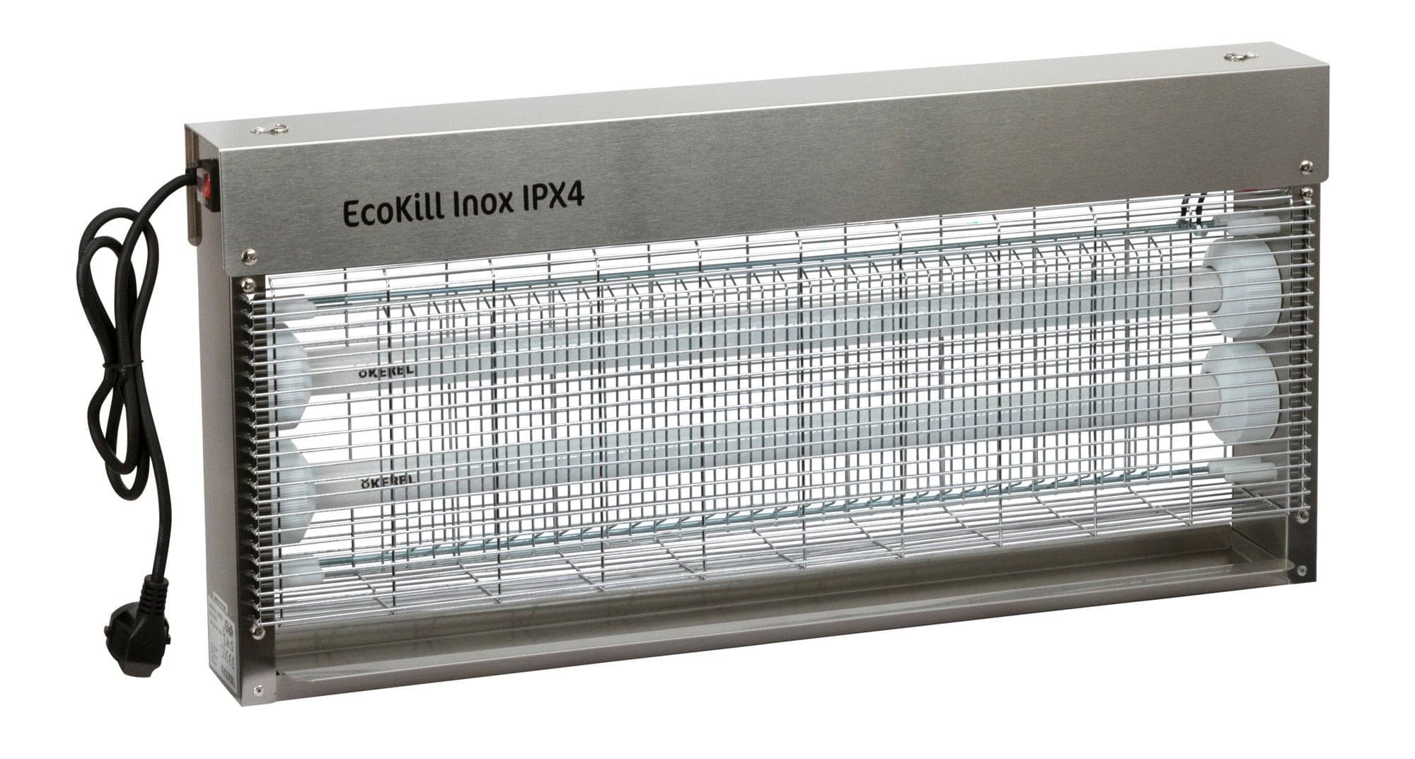 Lampa owadobójcza EcoKill Inox, IPX4, 2 x 18 W, Kerbl