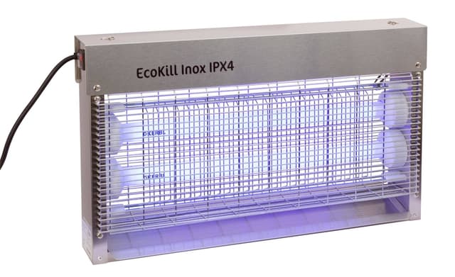Lampa owadobójcza EcoKill Inox, IPX4, 2 X 15 W, Kerbl