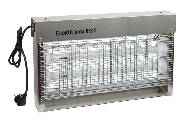 Lampa owadobójcza EcoKill Inox, IPX4, 2 X 15 W, Kerbl