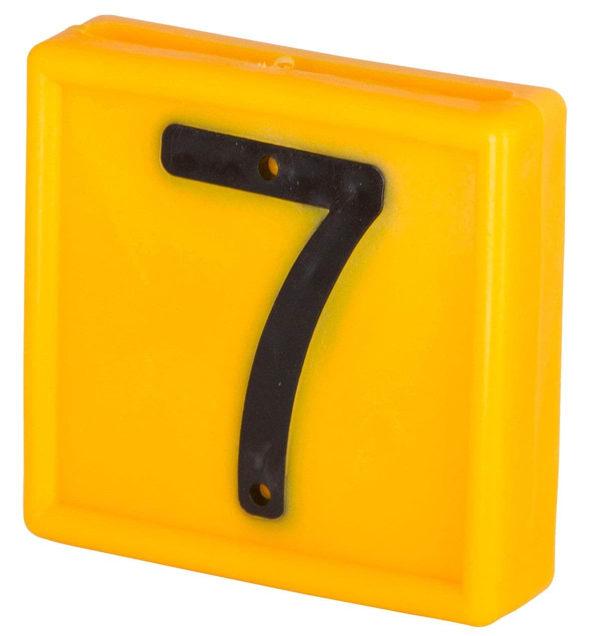 Numer identyfikacyjny do nawklekania "7", 10szt., żółty, Kerbl