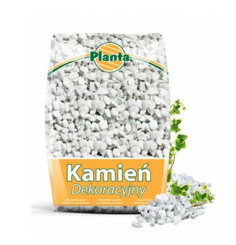 Planta Kamień grys biały gruby  2kg 10-16mm