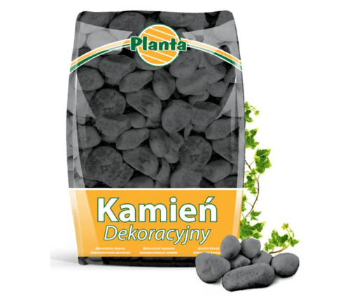 Planta kamień otoczak czarny 20kg 40-60mm