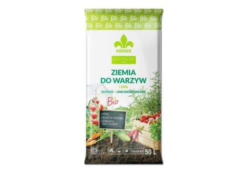 Kronen ziemia BIO do warzyw i ziół 50l