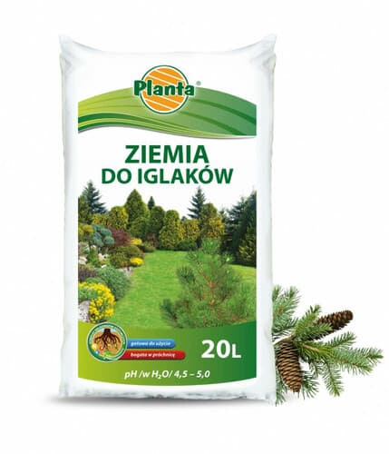Planta ziemia do iglaków 20l pH 4.0-5.0