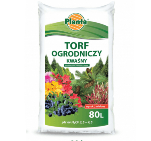 Planta ziemia torf kwaśny 80l pH 3.0-4.0