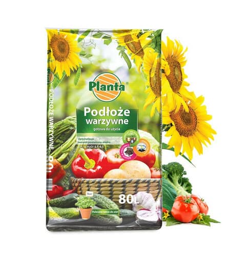 Planta ziemia warzywna 80l