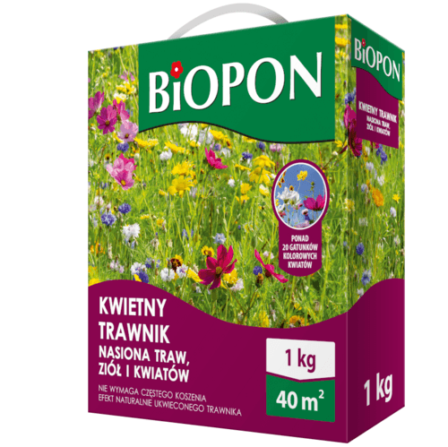 Biopon trawa kwietny trawnik 1kg PL130/64/15329/01K1A