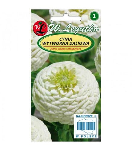 N-Cynia wytworna daliowa Polar Bear biała 1g