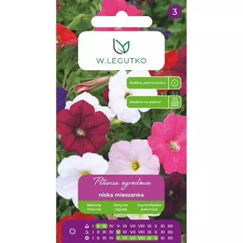 N-Petunia ogrodowa niska mieszanka 0.1g