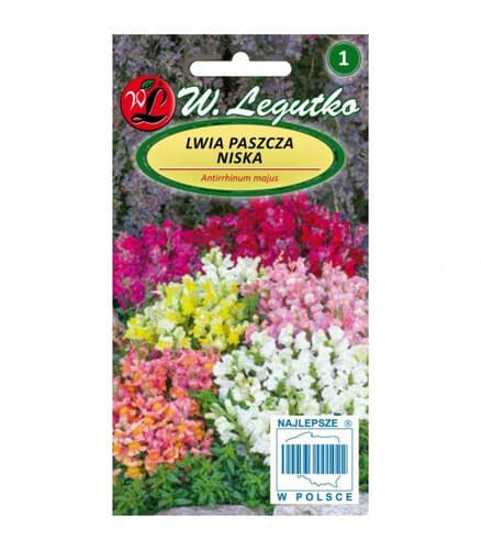 Nasiona N-Lwia paszcza niska mieszanka 0,5 g Legutko