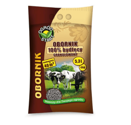 Ogród obornik bydlęcy granulowany 4kg